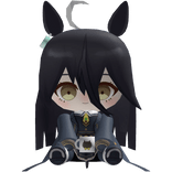 Manhattan Cafe Plush (Left Shoulder) Uma Musume