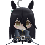 Manhattan Cafe Plush (Right Waist) Uma Musume