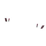 ⚜️•Maroon Rich Freestyle French Nails 