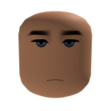 Masculine Face w Blue Eyes