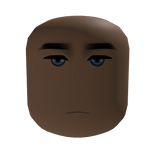Masculine Face w Blue Eyes
