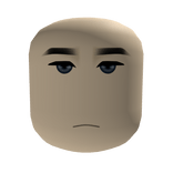 Masculine Face w Blue Eyes