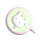 matcha bunny face cup!