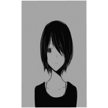 matching anime cape girl