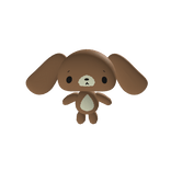 ꒰♡ MATCHING Cute Brown Sugar Bunny 