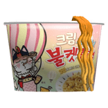 Matching Korean Bulcat Cream Carbonara Ramen Belt