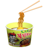 Matching Korean Jjajang Buldak ramen Spicy Noodle 