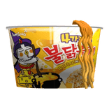 Matching Korean Quattro Cheese Buldak Noodle Belt