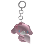 ♡ : matching silly bow bunny keychain