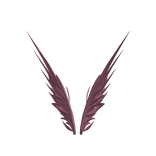 Mauve Rose Pixie Wings