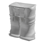 Maybelline NY Y2K White Cargo Jeans