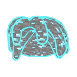 MC Diamond Ore Bacon Hair