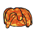 MC Pixel Lava Bacon Hair