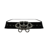 Mcbling brass knuckles belt 3.0 - black