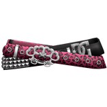 McBling Studded Hearts Leopard Belt 3.0
