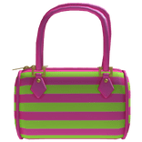 M$| Green and Pink Striped Bag