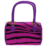 M$| Pink and Purple Zebra Print Bag