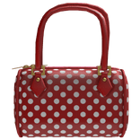 M$| Red and White Polkadot Bag