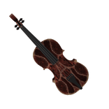 Meat violin in front