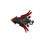 Mech Plasma Sword - Red on Black