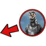 Mecha Godzilla Pointing Meme Circle Gojira