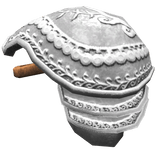 Medieval Decorated Left Pauldron