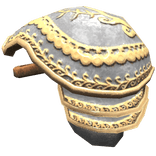 Medieval Decorated Ornate Left Pauldron