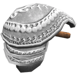 Medieval Decorated Right Pauldron