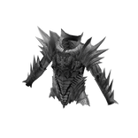 Medieval Divine Knight Armor Top Silver