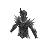 Medieval Divine Knight Full Armor Top Silver