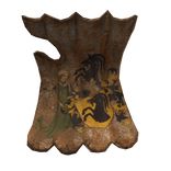 Medieval Fluted Jousting Shield