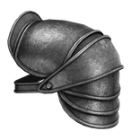 Medieval Knight Pauldron - Left