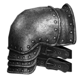 Medieval Knight Pauldron - Right