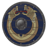 Medieval Norse Viking "Jörmungandr" Round Shield