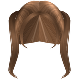 ♬꒰┊medium straight caramel pigtails