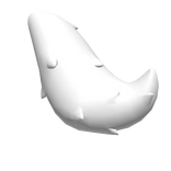 Medium White Fluffy Tail