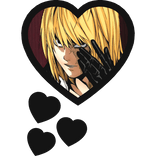 Mello Thinking Hearts Death Note