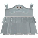melody meow dress light blue