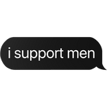men supporter text