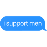 men supporter text