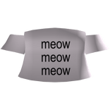 meow meow meow pink shirt!