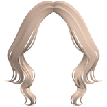 Mermaid Wavy Bangs (Platinum)