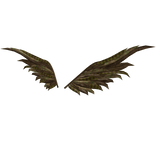 Merry Rustic Burlap Wings