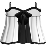 † : black and white gothic doll lace dress 3.0