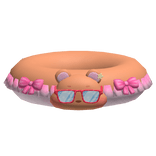 Bear Floatie w Glasses