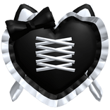 Black Heart Backpack