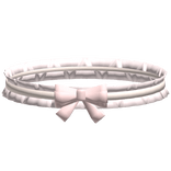 Pink Kawaii Bow Choker