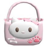 Kitty Pink Tote Bag