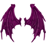 Pink Cursed Gargoyle Demon Dragon Wings