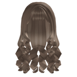 Dark Blonde Curly Hair